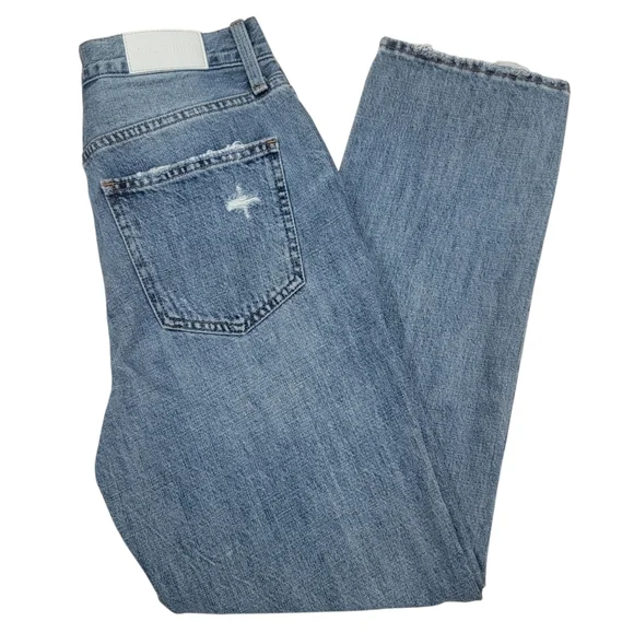 Pistola Charlie High Rise Straight Leg Ankle Length Button Fly Denim Wom… - Picture 8 of 16